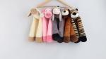 Polyfiber Filling Interactive Plush Dog Toys Sustainable Pet Plush Toys