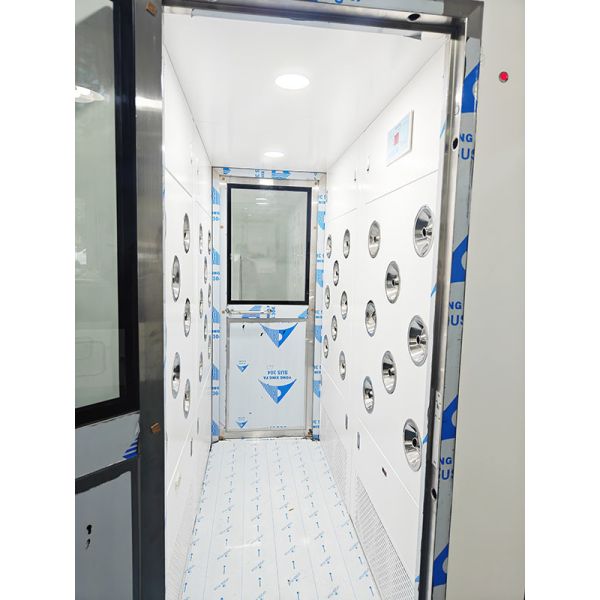 Cleanroom Air Shower with HEPA Filters for Airborne Particles Removal for 2-3 person