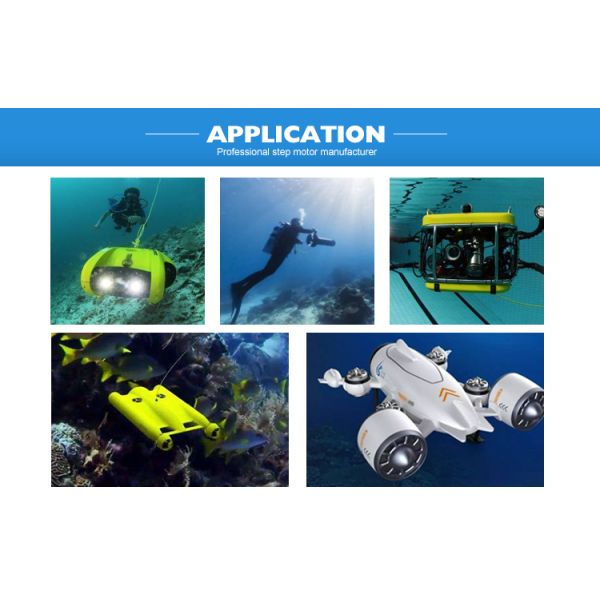 Electric ROV Diving Boating Robot 12V Underwater DC Motor with Propeller