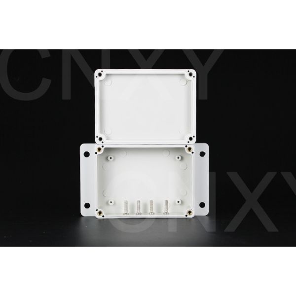 Dustproof Flanged Plastic Box , Plastic Enclosures For Electronic Instruments