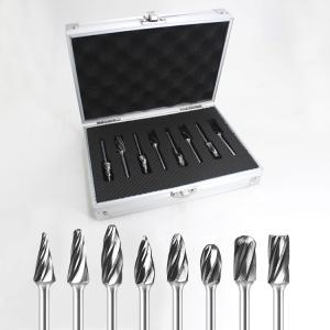 Buy cheap Trial Order Acceptable Metric Tungsten Carbide Burr Set For Die Grinder Drill Bits YG6 Grade product