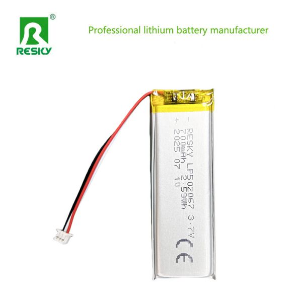 Power Lithium Battery 502065 3.7V 700mAh Rechargeable Battery Cell For Smart Watch