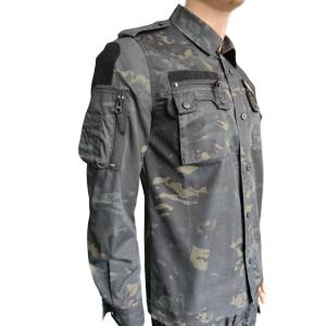 Lightweight Breathable Military Army Uniform Camouflage Waterproof Jacket And