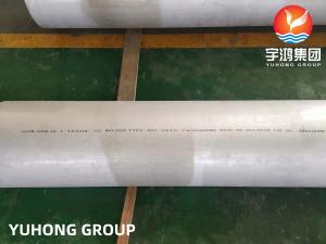 ASTM A312 ASTM A358 TP316/316L TP321/321H STAINLESS STEEL WELDED PIPE BEVELLED END
