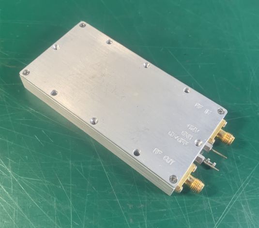 Buy cheap 450-600MHz Wireless Power Amplifier Lightweight With Aluminium Case product