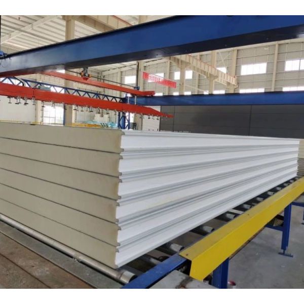 High Density White Cleanroom Sandwich Panel Fireproof Wall Sandwich Panels