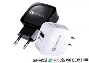Buy cheap International Travel Adapter QC3.0 Wall Charger Adapter With US EU Plug product