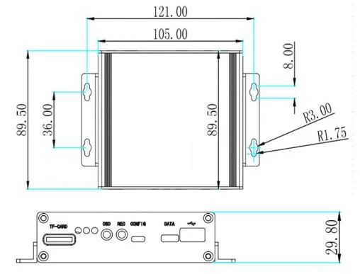 Rugged Cofdm 300-2700MHz Customizable Uav Drone HDMI Wireless Receiver