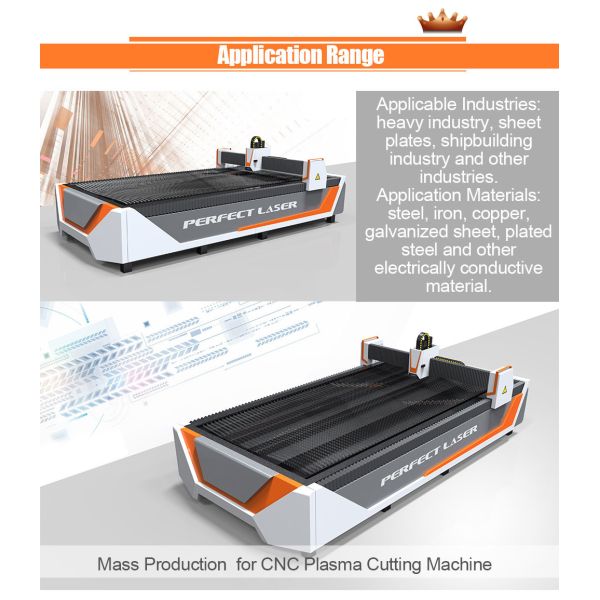 Carbon Steel Stainless Steel Cnc Plasma Cutting Machine Startfaire Controller System Plasma Cut Machine Table