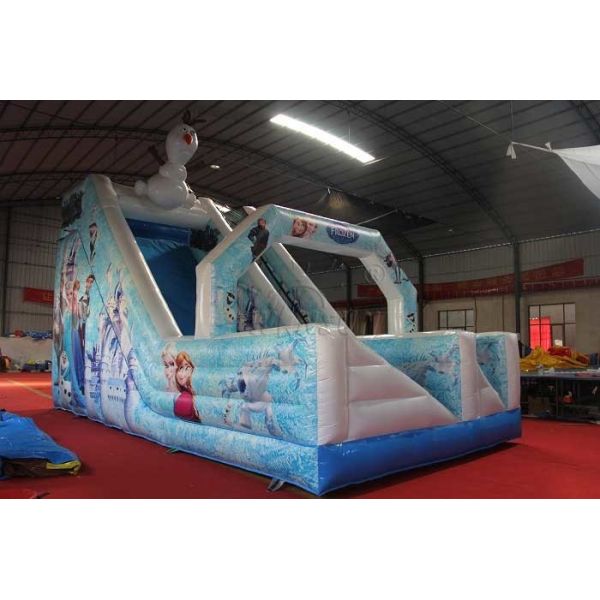 0.9mm PVC Material Kids Inflatable Slide With Air Blower And Repair Kits
