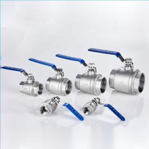 Buy cheap Equal Female Thread SS304 DN20 Stainless Steel Pipe Fitting Manual Control Ball Valve product