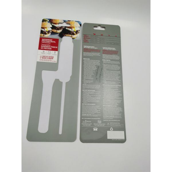 OEM / ODM Paper Blister Packaging Clamshell For Food Packaging