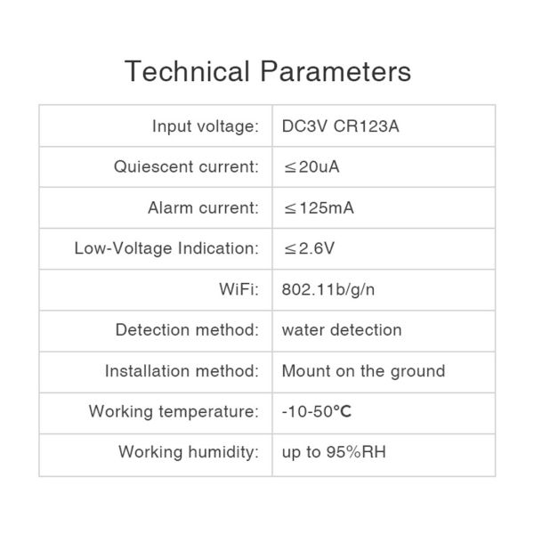 Water Leak Detector(SQ400Ab)