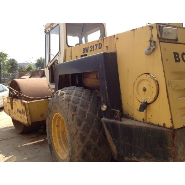 Bomag Bw217d Second Hand Road Roller FOR SALE, Paving Roller Machine Two Drive