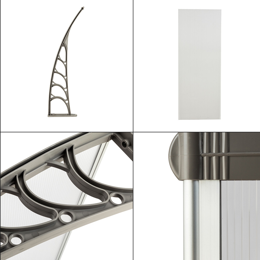 100x300cm mail order Door Window Awning Canopy Manual Awning Garden Shade Patio Canopy