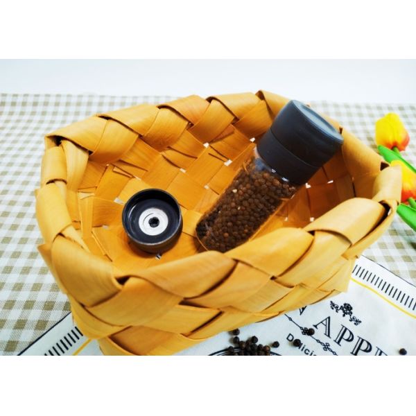 Reusable Pepper Mills Plastic Grinders with Ceramic Core