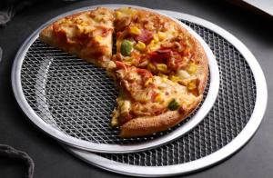 Buy cheap High Strength Round Aluminum Pizza Screen Mesh Baking Tray Mesh 6 Inch 22 Inch product