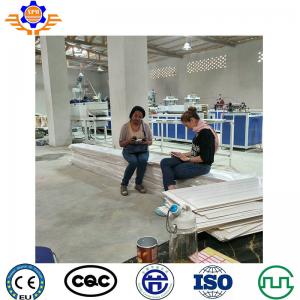 Buy cheap Building Material PVC Ceiling Wall Panel Making Machine Plastic Extruders Line product