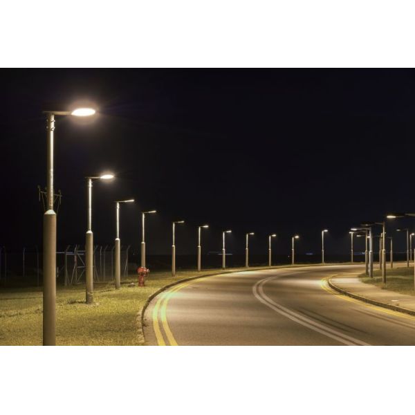 IP66 Die Cast Aluinium T2 50W Outdoor LED Street Lights 6500LM
