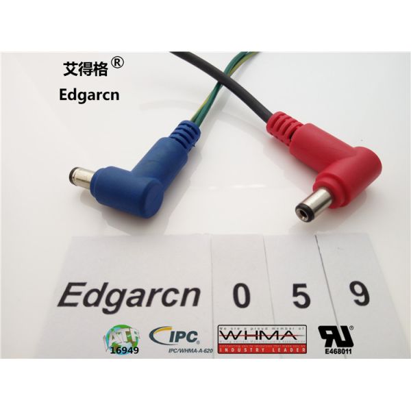 Copper / Tined Industrial Wire Harness Dc Power Cable Ul 2468 18/2f Flat