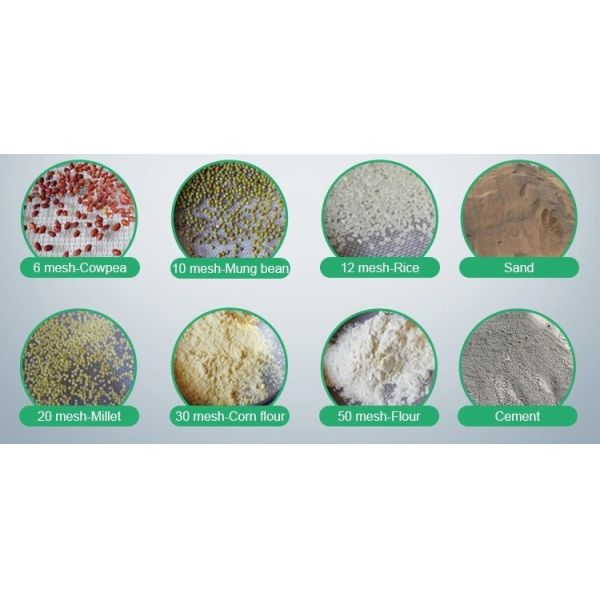 High Efficiency Rotary Vibrating Screen Machine For Aggregate / Powder