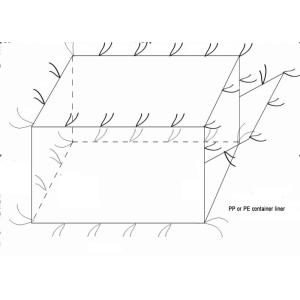 Food Coffee Beans Container Bulk Liner Bags With Prevent Contamination