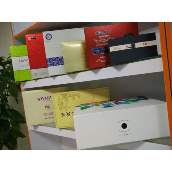 Red wine packing paper rigid box