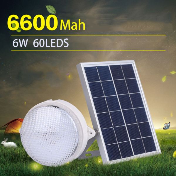 IP65 3 Control Modes Solar Powered Ceiling Lights For Indoor And Outdoor Use