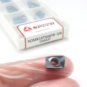 Buy cheap XOMX10T308 XOMX060204R Seco XOMX Milling Inserts for Metal Pprocessing product