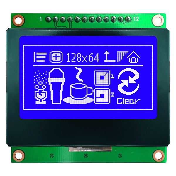 FSTN Graphic Display Module 128x64 Standard COB LCD Module