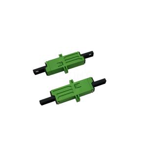 Buy cheap 0.3dB E2000 Connector FTTH APC Fiber Optic Adapter product