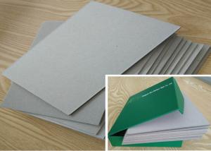 China 2.5mm Book Binding Cover , Mixed Pulp Strong Stiffness Grey Board Paper on sale