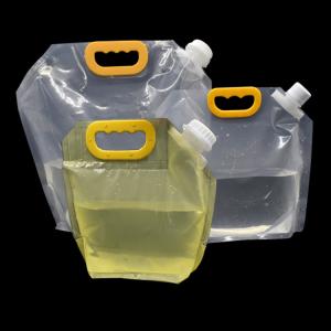 Buy cheap PA Transparent Foldable 1.5L Water Packing Pouch product