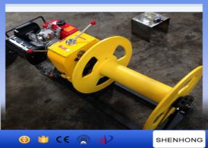 China Cable Pulling Gas Powered Winch Air Cooled Diesel Engine 840×600×500 on sale
