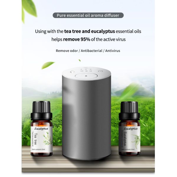 20ml Pure Essential Oil Waterless Nebulizing Diffuser