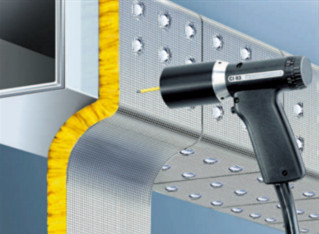 4" Cup Head Weld Pins Galvanized Steel Used For HVAC Duct Insulation Companies