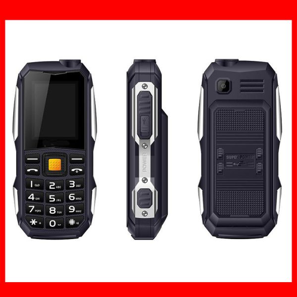 1.77 inch Torch Light Cell Phone Wireless FM Radio Tough outdoor Mobile Phone with magic voice