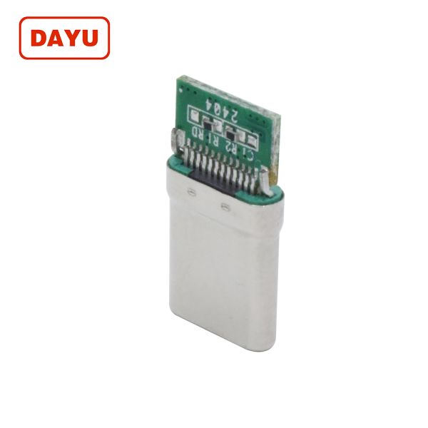 Fast Charging Usb C Connector , 24 PIN Usb 3.1 Type C Connector