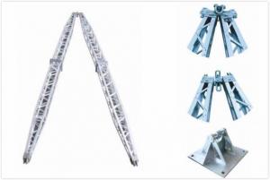 Buy cheap LBR Model A Shape Lattice Gin Pole Strengthened For Erecting Tower / Pole product