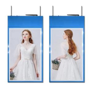 LCD Hanging Window Digital Signage , Advertising Kiosk Display ODM
