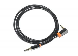 Buy cheap Black 0.92 Meters Optical Digital Audio Cable , 3.5mm Metal PVC Car Speaker Cable product