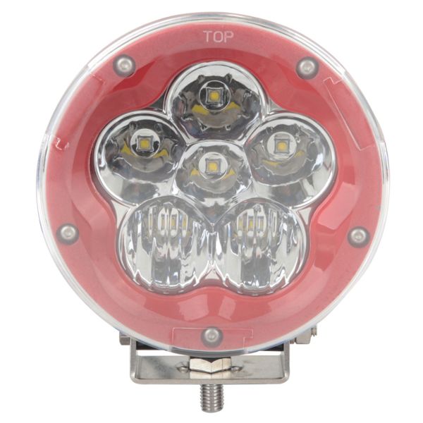 5 INCH 60W CREE LED Work Light Off Road Truck Tractor Heavy Duty 4X4 Car Driving Headlight SUV ATV Combo Beam Cover