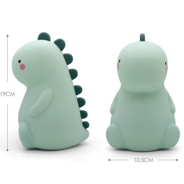 Soft Silicone LED Night Light 306g Touch Sensor Night Lamp For Toddler Girls