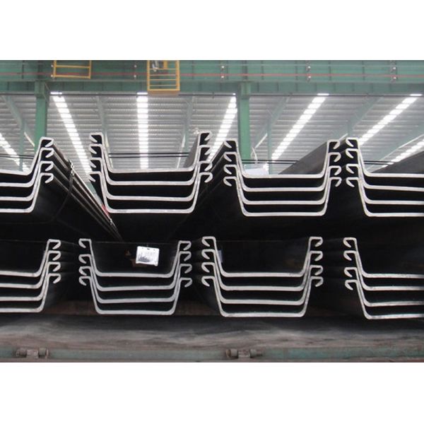 Grade Sy390 U Type Steel Sheet Pile 8m 10m 12m Interlocking Sheets