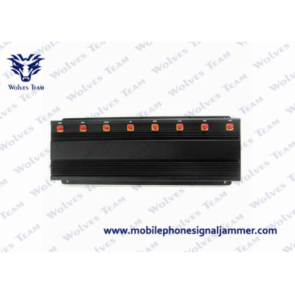 Desktop 3G 4G Mobile Phone Network Signal Jammer and UHF VHF WiFi Jammer