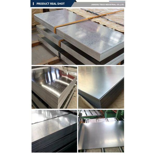Metal Z60 Z90 Z275 Galvanized Sheet Dx52d Dx53d Hot Dip Galvanized Steel Plate