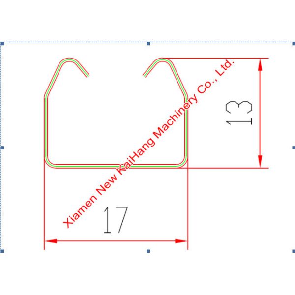 Thin Gauge Sheet Metal Roll Forming Machines For Decorative Light Parts