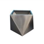 Stainless steel new white rectangular planters box with legs