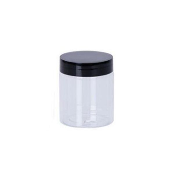 250ml Translucent PET Plastic Cosmetic Bottles With Screw Cap