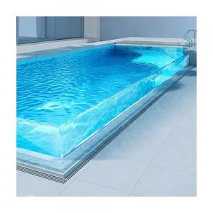 Buy cheap Outdoor Fiberglass Swimming Pool Density 1.19-1.20kg/cm3 High Light Transmission 93% product